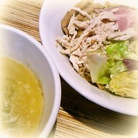 「鶏つけソバ」@NOODLE STOCK 鶴おかの写真