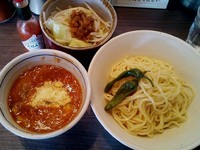 「【限定】夏野菜のトマトチーズつけめん￥800＋ジロめし」@INOSHOWの写真