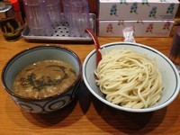 「濃厚煮干しつけ麺」@月と鼈の写真