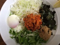 「冷製台湾まぜそば（限定） 820円」@二代目 むじゃきの写真