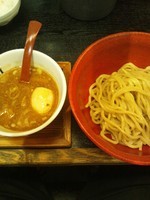 「味卵　辛つけめん」@つけめん舎 一輝の写真