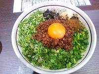 「台湾まぜそば」@麺屋はなび 新宿店の写真