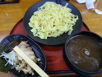 「つけ麺(特製平打ち麺)・・760円」@中華そば くりの木 伊奈店の写真