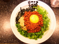 「台湾まぜそば 500円（オープン記念価格）」@麺屋 こころ 高田馬場店の写真