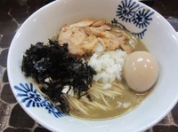 「限定　濃厚煮干蕎麦（８００円）」@特級鶏蕎麦 龍介の写真