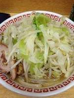 「ラーメン 麺少なめ」@ラーメン二郎 環七新新代田店の写真