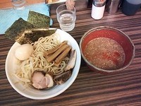 「男山つけ麺並盛り全部のせ」@縄麺 男山の写真