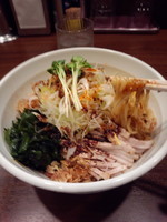 「〖夏季限定〗焦がし醤油の冷やし中華800円」@中華そば屋（店名無し）の写真