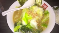 「キャベツラーメン（６００円）ライス無料」@濱壱の写真