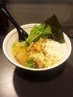 「煮干しそば＋タマネギ増し」@中華そば 時翁の写真