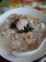 「ズワイ蟹のあんかけチャーハン599円（税別）」@バーミヤン 溝の口店の写真