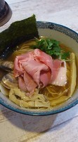 「蛤そば　８００円」@中華そば 四つ葉の写真