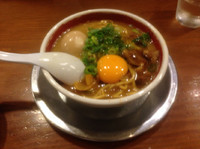 「徳島ラーメンミニサイズ」@ラーメン東大 京都店の写真