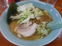 「おぱちそば　（大盛り）　※太麺」@岡谷らー麺 mossaおぱちの写真