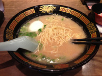 「ラーメン＋替玉＋味玉」@一蘭 名古屋鳴海店の写真