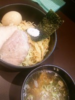 「【限定】鰤節と梅のつけそば800円」@おおぜき中華そば店の写真