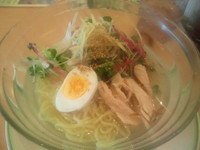 「たっぷり生姜の冷し塩ラーメン 950円」@中華レストラン 双囍亭 郡山店の写真