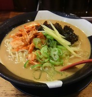 「【限定】キムチと豆乳の韓流冷やし麺　800円」@すごい煮干ラーメン凪 渋谷東口店の写真