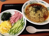 「トマト冷し麺（期間限定）」@日高屋 両国東口店の写真