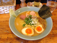 「特製鶏白湯そば」@中華蕎麦 はざまの写真