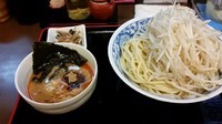 「海老つけ麺 400g もやし」@つけ麺専門店 二代目のぶの写真