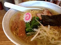 「塩そば（大盛り）」@泉岳寺 らーめん徳の写真