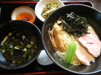 「冷たいざる中華そば850円」@麺道 麒麟児の写真