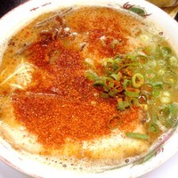 「久留米豚骨ラーメン」@東部ラーメン食堂 一生懸麺の写真