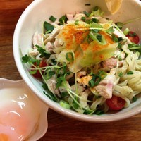 「【限定】麺や福一風冷やし肉野菜まぜそば」@麺や 福一の写真