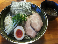 「【夜の部】つけ麺（大）」@あぢとみ食堂の写真