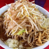 「小らーめん（全マシ；ニンニク少なめ）」@麺屋 桐龍の写真