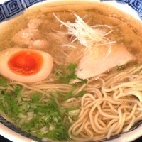 「つくば茜鶏らぁめん（塩）」@龍のひげの写真