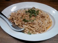 「【気まぐれアキラ式パスタ】タンタンボロネーゼ ￥900 他」@ラーメンアキラの写真