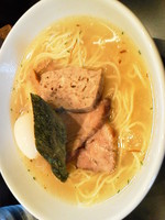 「特製中華そば 塩(大盛50円）」@中華そば 薫風の写真