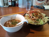 「8月限定麺 Stripeの肉つけ麺MATURI」@ストライプ ヌードルズの写真