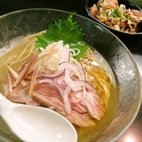 「冷やし塩そば」@麺処 晴の写真