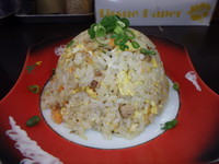 「半チャーハン(350円)」@なかつ宝来軒 別府店の写真