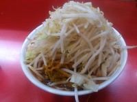 「辛いミニらーめん、固め、ニンニク、野菜、タマネギ、アレ」@麺屋 桐龍の写真