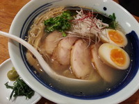 「【夏季限定】あさりだしの特製塩冷やしそば￥950」@麺屋 鶏口の写真