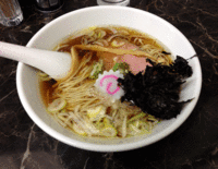 「煮干そば（750円）」@らーめん えんやの写真