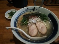 「あさりだしの塩冷しそば」@麺屋 鶏口の写真