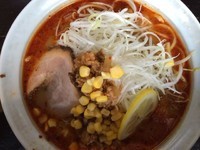 「火山らあめん 950円」@極太めん ひでまる 千波店の写真