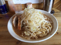 「大ラーメン(学生割)」@ラーメン神豚 関東学院前店の写真