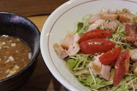「新小麦とオリーブのMISOつけSOBA サラダSTYLE」@麺屋KABOちゃんの写真