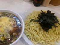 「納豆ざるらぁめん(大盛)840円」@らぁめん ほりうち 新橋店の写真