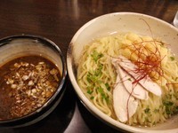 「【限定】鯵煮干つけ麺　800円（大盛同料金）」@つけそば 麺彩房 五反田店の写真