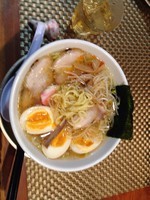 「たまたまらぁめん＋チャーシュー」@らぁめん 嬉しやの写真