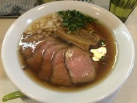 「肉増し醤油そば（1000円）」@蔦の葉の写真