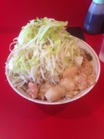 「ラーメン 野菜マシマシ アブラマシマシ」@ラーメン英二の写真