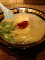 「ラーメン+替え玉」@一蘭 東大宮店の写真